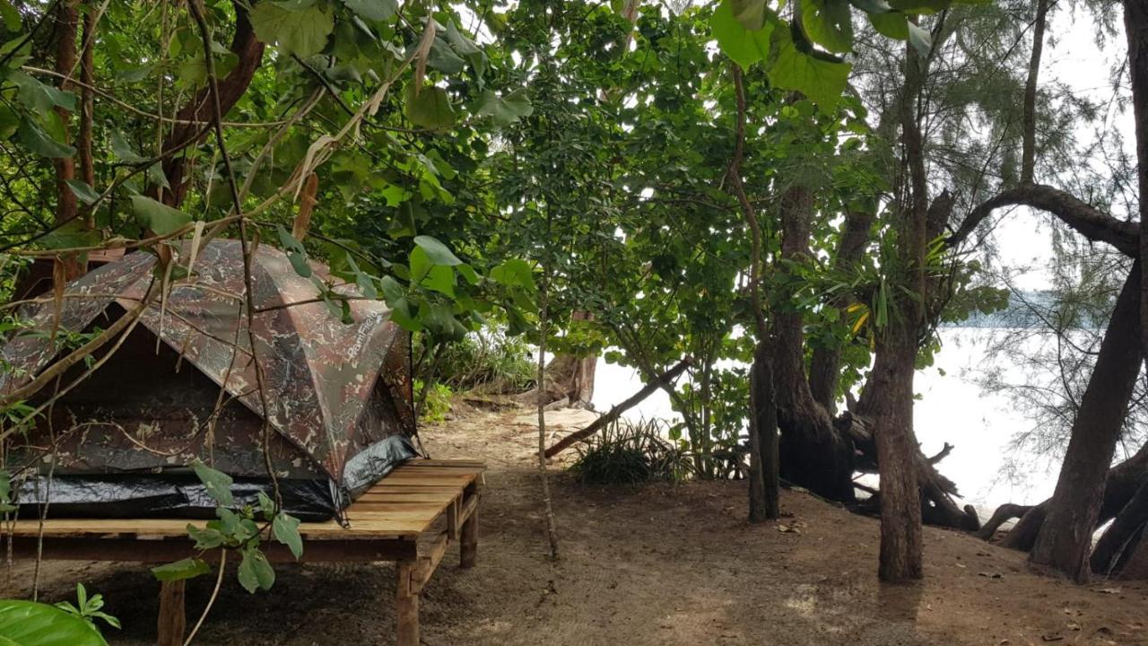 Hotel Crusoe Koh Takiev Island Koh Ta Kiev Exterior foto