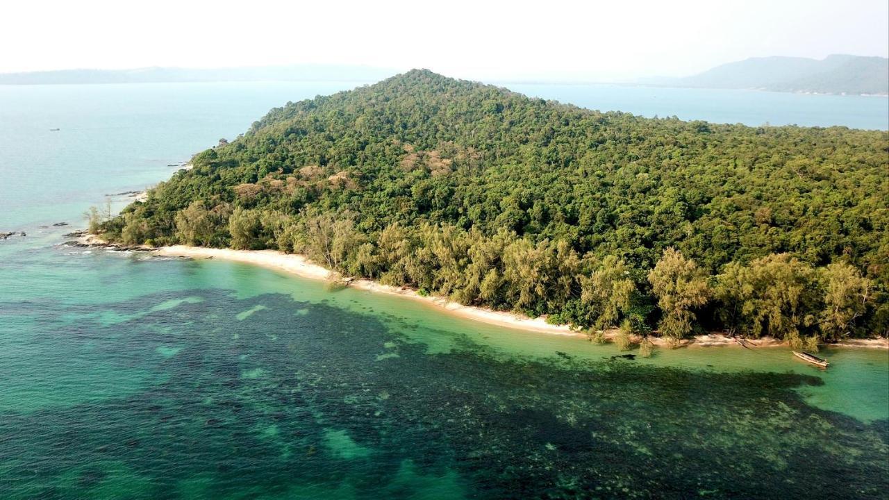 Hotel Crusoe Koh Takiev Island Koh Ta Kiev Exterior foto