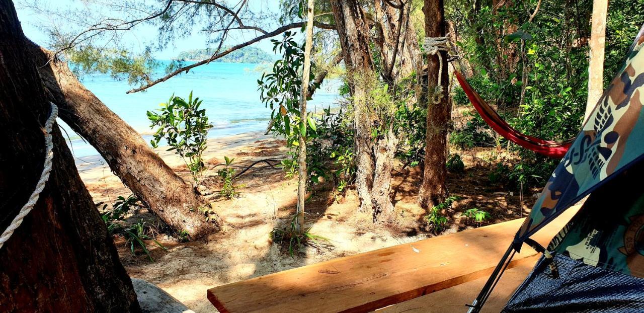 Hotel Crusoe Koh Takiev Island Koh Ta Kiev Exterior foto